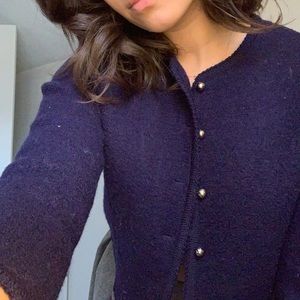 CAROL REED 100% wool cardigan